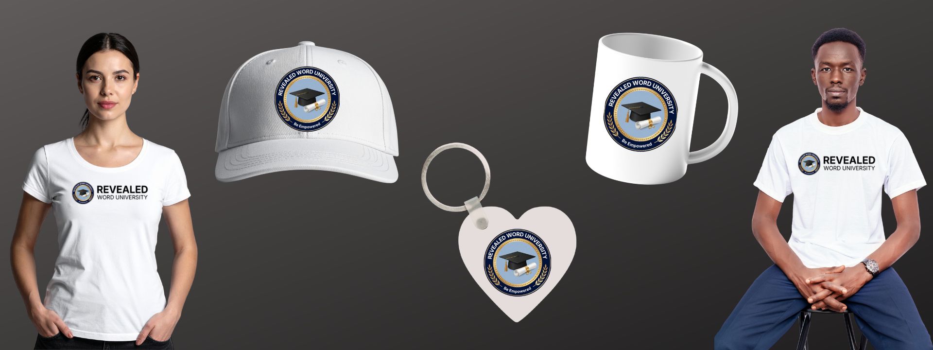 RWUni merchandise section promotional banner